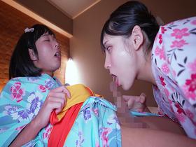 愛のむきだしPart4 ななこ＆むむ 湯けむり男の娘レズビアン　サンプル画像13